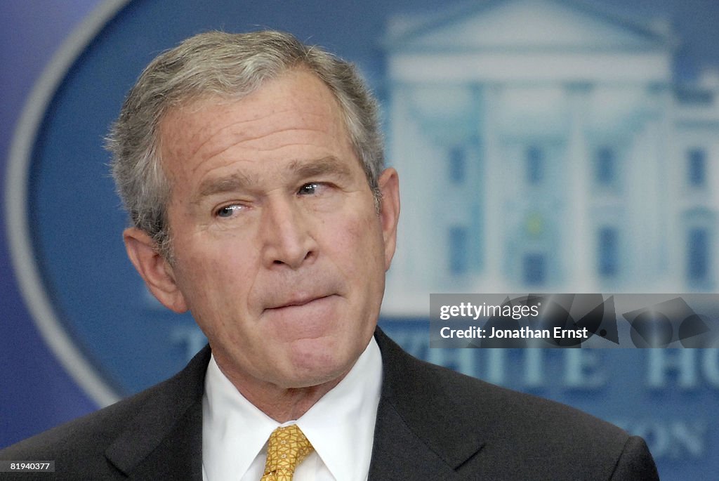 President Bush Discusses Current Economic Issues