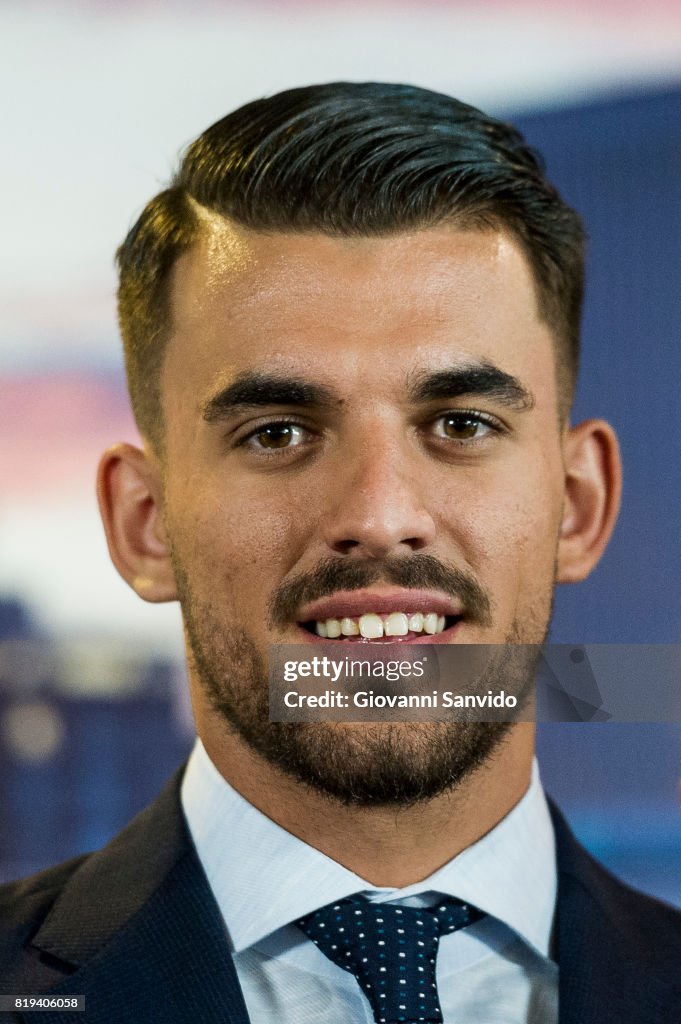 Dani Ceballos Presentation at Bernabeu Stadium