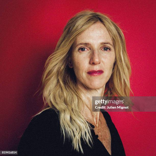 Actress Sandrine Kiberlain is photographed for Grazia Magazine on May 19, 2016 in Cannes, France.