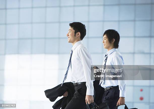 businessmen - 横顔　男性 ストックフォトと画像