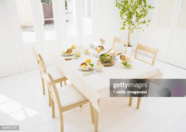 breakfast - salad server stock pictures, royalty-free photos & images