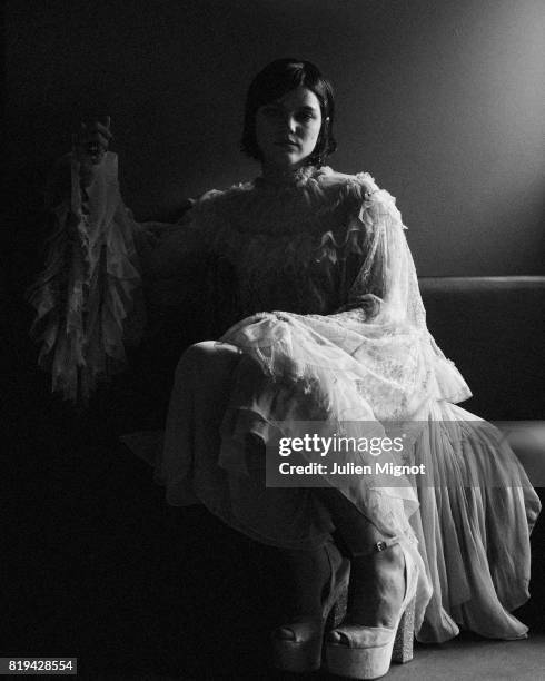 Musician and Actress SoKo is photographed for Grazia Magazine on May 13, 2016 in Cannes, France.