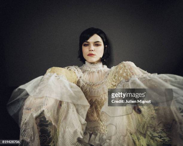 Musician and Actress SoKo is photographed for Grazia Magazine on May 13, 2016 in Cannes, France.