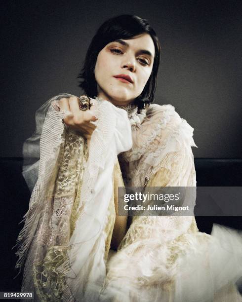 Musician and Actress SoKo is photographed for Grazia Magazine on May 13, 2016 in Cannes, France.