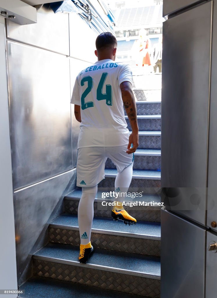 Dani Ceballos Officially Presented by Real Madrid