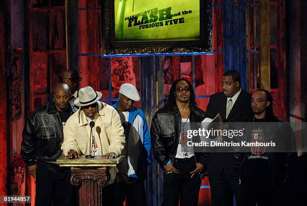 Grandmaster Flash and the Furious Five, inductees