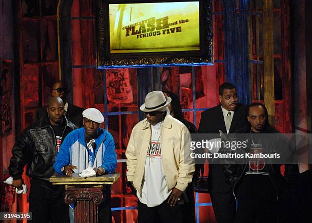 Grandmaster Flash and the Furious Five, inductees