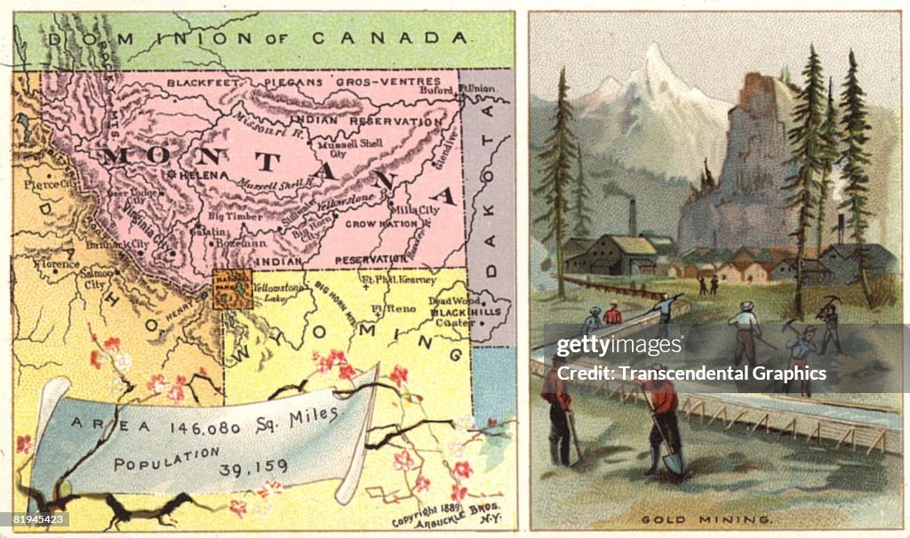Montana Trade Card