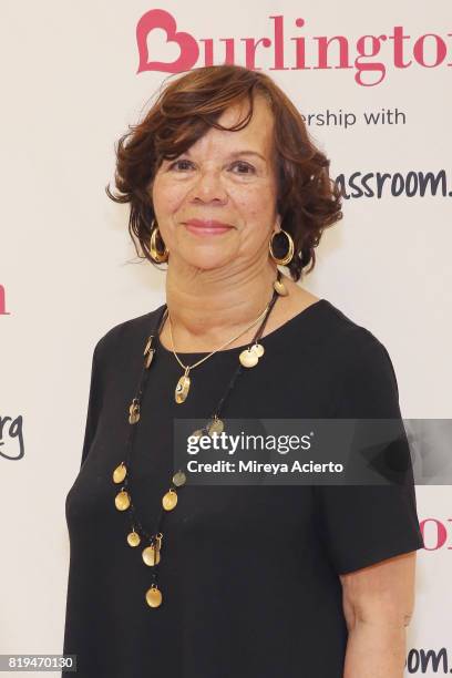 Dr. Mahalia Hines attend Adopt-A-Classroom Event at Renaissance School of the Arts on July 20, 2017 in New York City.