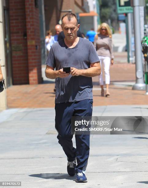 Actor Robert Knepper is seen on July 19, 2017 in Los Angeles, California.