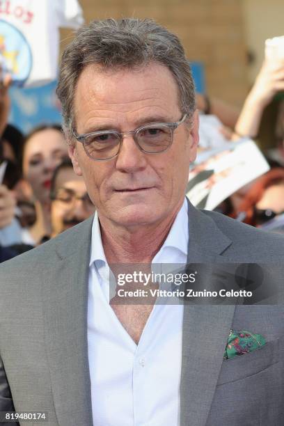 Bryan Cranston attends Giffoni Film Festival 2017 bleu carpet on July 20, 2017 in Giffoni Valle Piana, Italy.