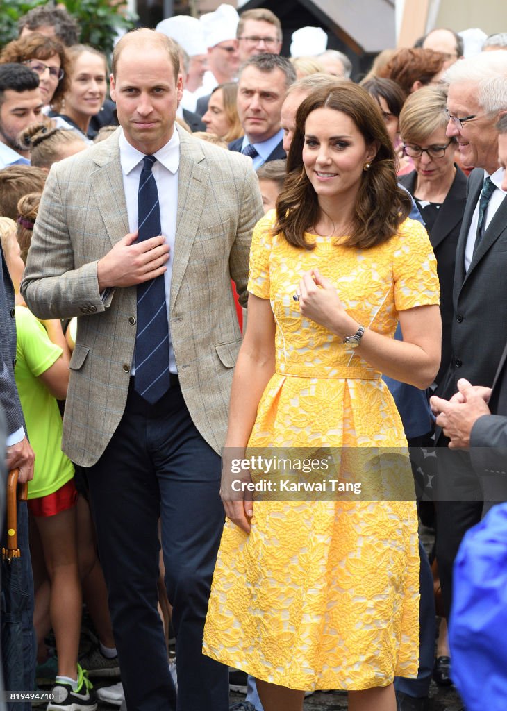 The Duke And Duchess Of Cambridge Visit Germany - Day 2