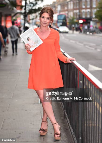 Great British Bake Off Winner Candice Brown signs copies of her new book 'Comfort: Delicious Bakes and Family Treats' at WH Smith, Wood Green on July...