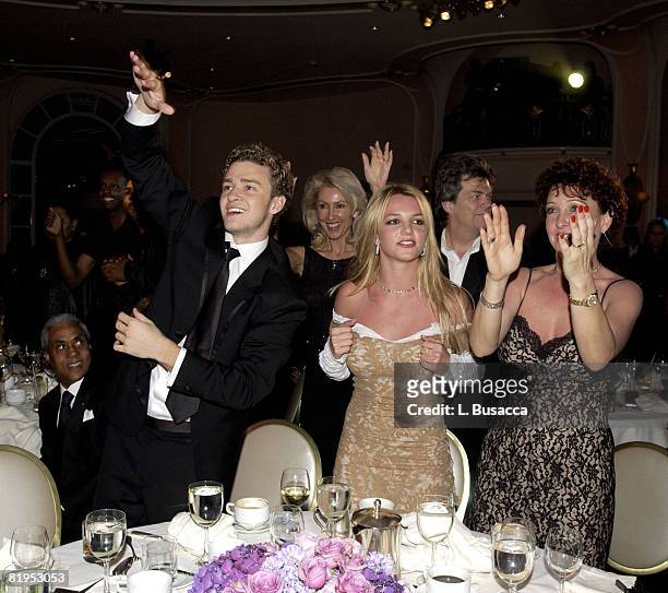 Justin Timberlake & Britney Spears & Justin's mother
