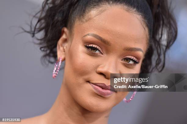 Singer/actress Rihanna arrives at the Los Angeles premiere of 'Valerian and the City of a Thousand Planets' at TCL Chinese Theatre on July 17, 2017...