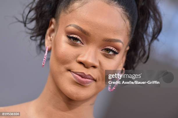 Singer/actress Rihanna arrives at the Los Angeles premiere of 'Valerian and the City of a Thousand Planets' at TCL Chinese Theatre on July 17, 2017...