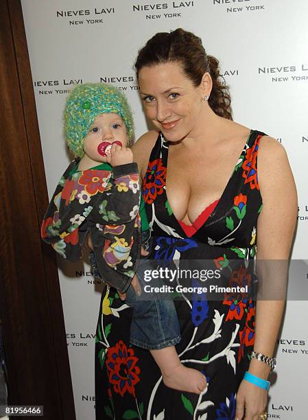 Joely Fisher and daughter