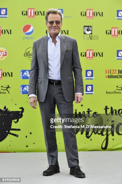 Bryan Cranston attends Giffoni Film Festival 2017 Day 7 Photocall on July 20, 2017 in Giffoni Valle Piana, Italy.