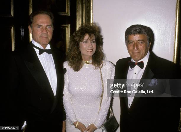 Frank Gifford, Kathie Lee Gifford and Tony Bennett