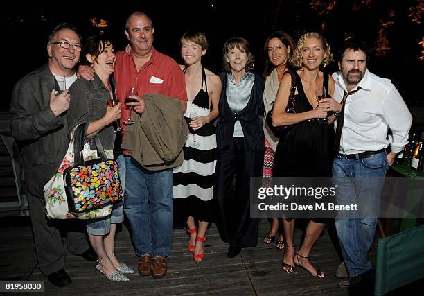 Sam Kelly, Sophie Thompson, Roger Michell, Anna Maxwell Martin, Dame Eileen Atkins, Joanna Murray-Smith and Con O'Neill attend the afterparty...