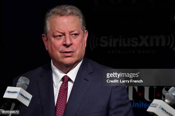 Variety's Ted Johnson hosts a SiriusXM Town Hall with fmr. Vice President Al Gore , director Jon Shenk and director Bonni Cohen and "An Inconvenient...