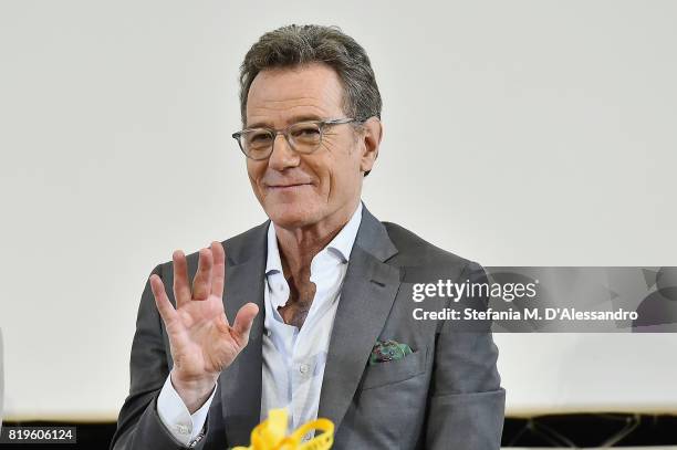 Bryan Cranston attends Giffoni Film Festival 2017 Day 7 on July 20, 2017 in Giffoni Valle Piana, Italy.