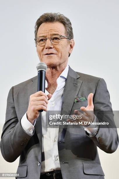 Bryan Cranston attends Giffoni Film Festival 2017 Day 7 on July 20, 2017 in Giffoni Valle Piana, Italy.