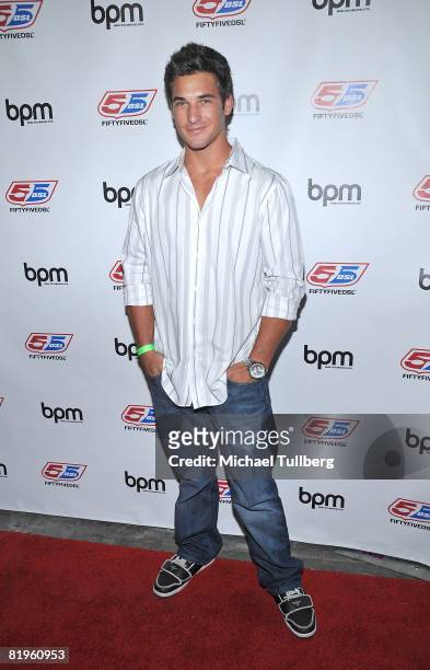 Actor Clay Adler arrives at the BPM Culture Magazine 12-Year Anniversary party, held at the Avalon nightclub on July 16, 2008 in Los Angeles,...