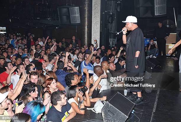 Fresh Kid Ice of the rap group 2 Live Crew performs at the BPM Culture Magazine 12-Year Anniversary party, held at the Avalon nightclub on July 16,...