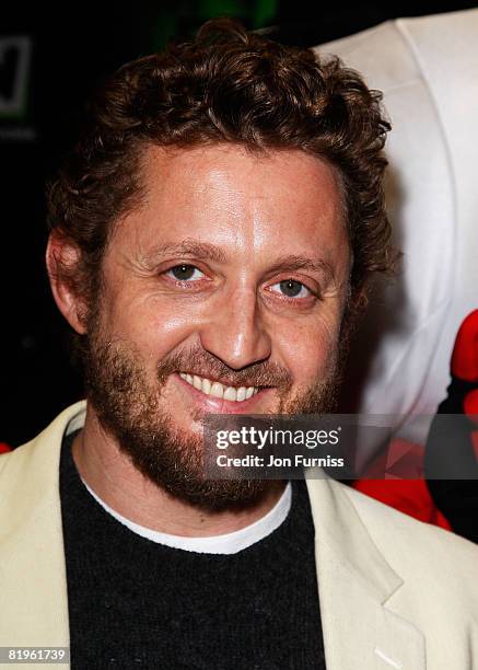Alex Winter arrives at the Ben 10: Race Against Time premiere at the Vue Cinema, Leicester Square on February 10, 2008 in London, England.