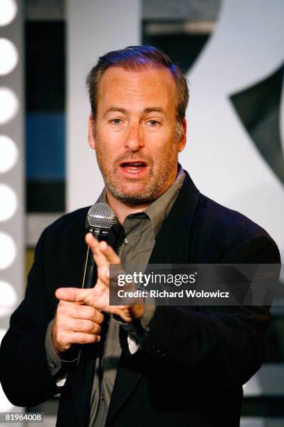 Bob Odenkirk performs during the Sketch Show at the 2008 "Just For Laughs" Comedy Festival on July 16, 2008 in Montreal, Canada.