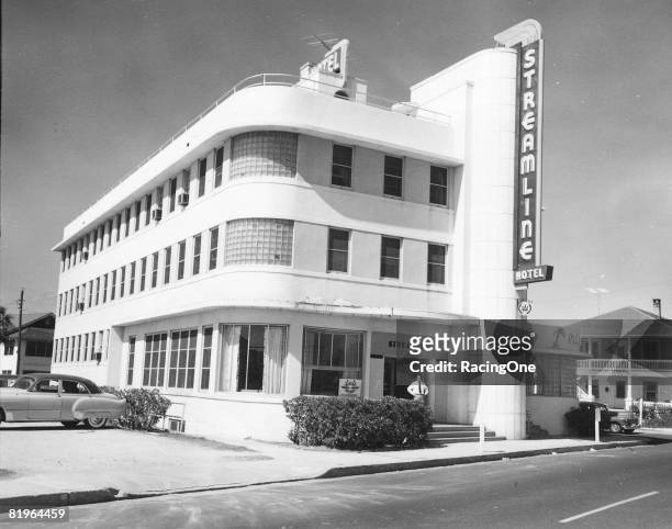 The site and location where it all began, the Streamline Hotel in Daytona Beach. Preliminary meetings for the formation of NASCAR were held here in...