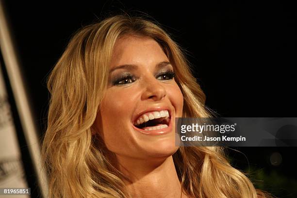Model Marisa Miller attends an Evening Celebrating Vans by Marisa Miller at The Cabanas at the Maritime Hotel on July 16, 2008 in New York City.