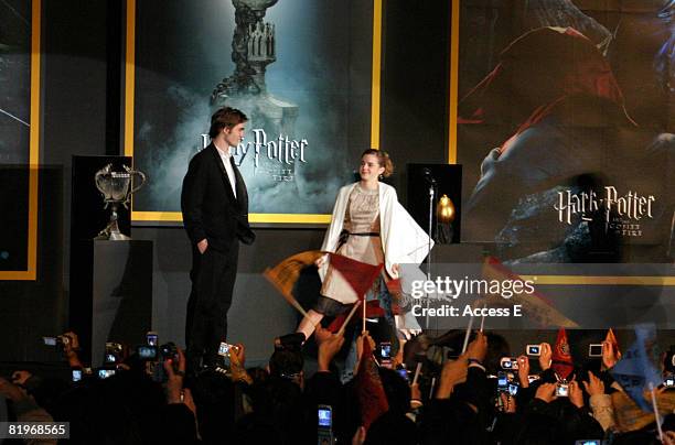 Robert Pattinson and Emma Watson