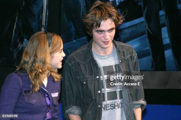 Emma Watson and Robert Pattinson