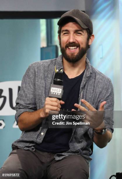 Actor Carter Hudson attends Build to discuss "Snowfall" at Build Studio on July 20, 2017 in New York City.