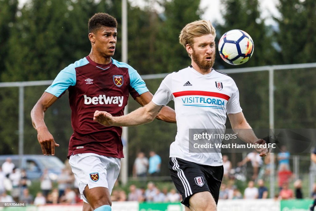 West Ham Utd v Fulham - Preseason Friendly