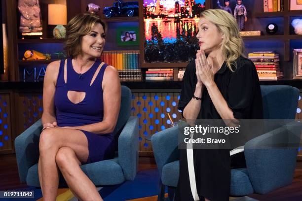 Pictured : Luann D'Agostino and Ali Wentworth --