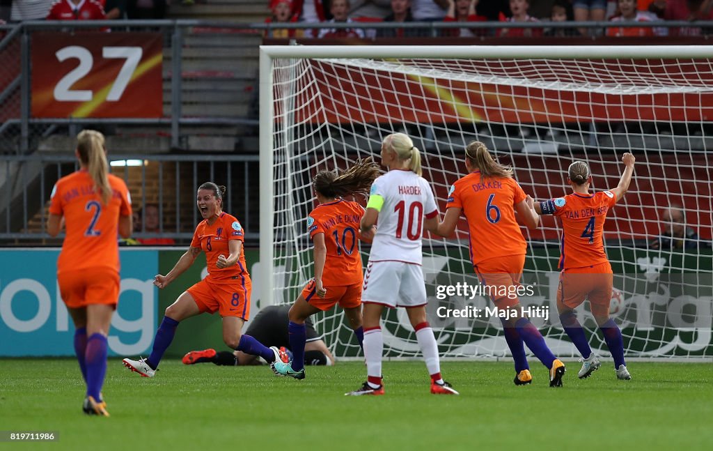 Netherlands v Denmark - UEFA Women's Euro 2017: Group A