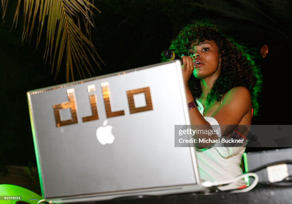 Rapper Teyana Taylor performs at the official kickoff party for... News ...