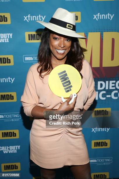 Actor Kellita Smith at the #IMDboat At San Diego Comic-Con 2017 on the IMDb Yacht on July 20, 2017 in San Diego, California.