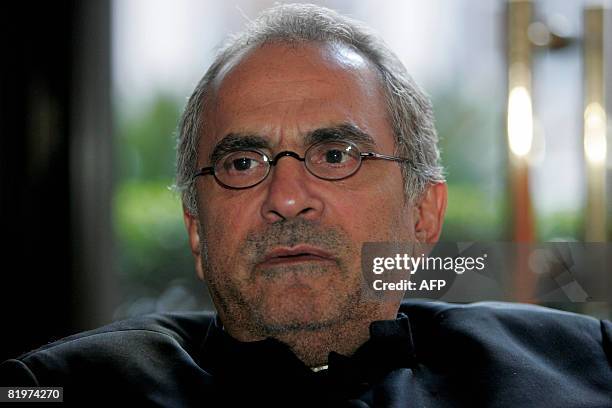 East Timor President Jose Ramos-Horta speaks during an interview in Sydney on July 18, 2008. Jose Ramos-Horta said July 18 he would use a personal...