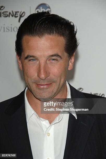 Actor William Baldwin attends Disney and ABC's "TCA - All Star Party" at the Beverly Hilton on July 17, 2008 in Beverly Hills, California.