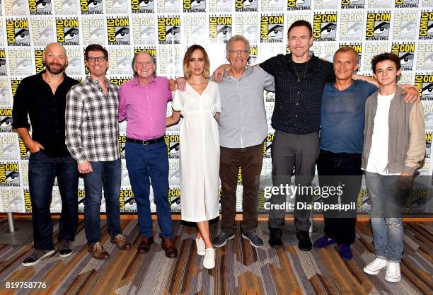 Actor Corey Stoll, writer/producer Chuck Hogan, actors David Bradley, Ruta Gedmintas, writer/producer Carlton Cuse, actors Kevin Durand, Richard...