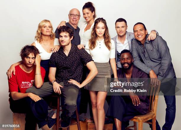 Actors Frank Dillane, Kim Dickens, Daniel Sharman, Dayton Callie, Mercedes Mason, Alycia Debnam-Carey, Sam Underwood, Colman Domingo and Michael...