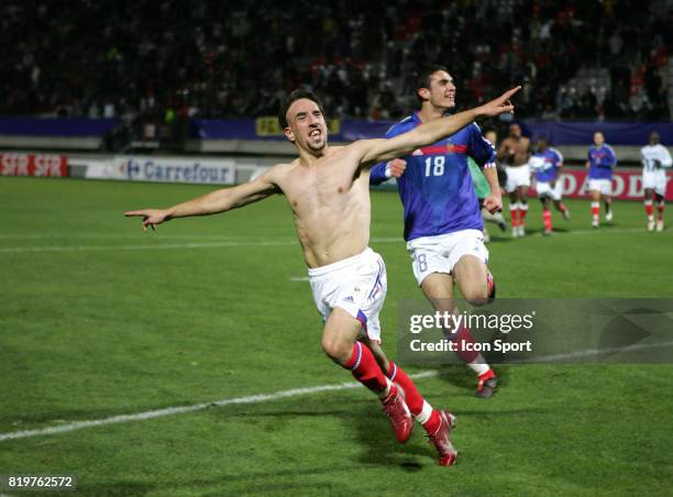 Franck RIBERY - - France / Angleterre - 1/8 finale Championnat d'Europe Espoirs - Nancy,