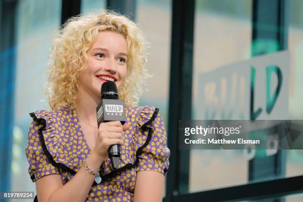 Actress Julia Garner discusses the new TV show "Ozark" at Build Studio on July 20, 2017 in New York City.