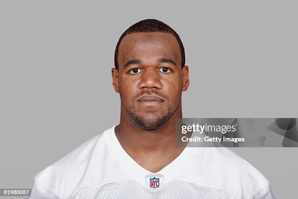 Tyler Everett of the Dallas Cowboys poses for his 2008 NFL headshot at photo day in Irving, Texas.