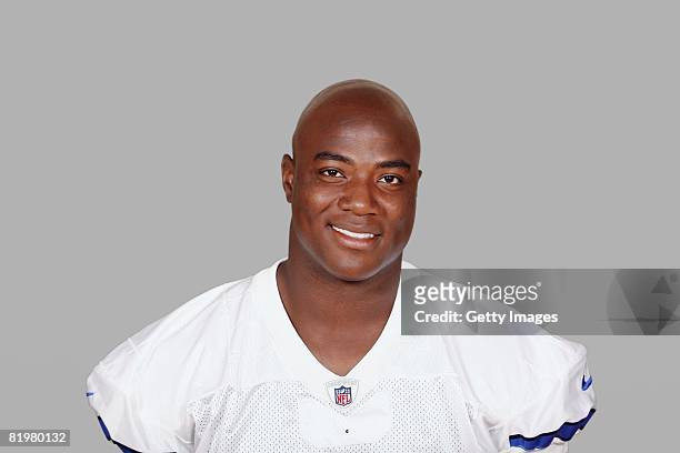 DeMarcus Ware of the Dallas Cowboys poses for his 2008 NFL headshot at photo day in Irving, Texas.