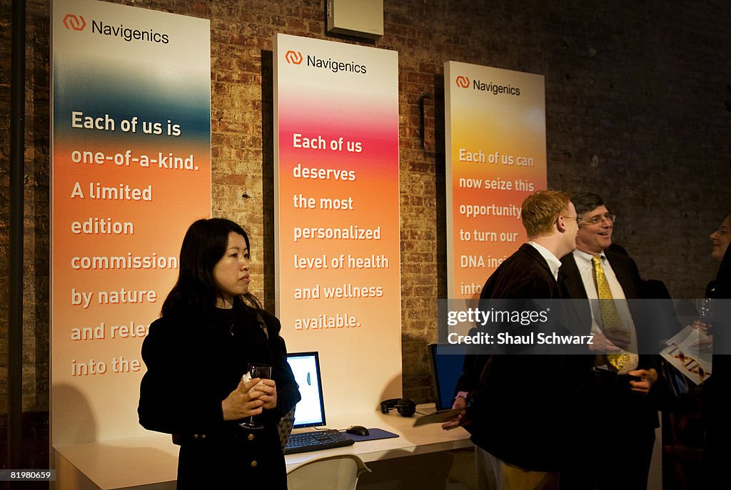 Navigenics Soho Store Opening